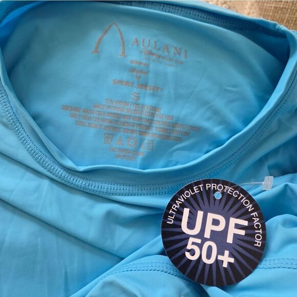 Disney Aulani  Spirit Jersey Mickey Mouse Rash Guard Swim Shirt Sz Sm - Picture 10 of 11